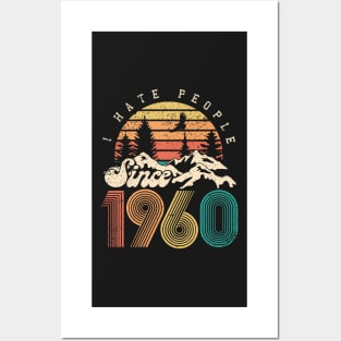 60th birthday gifts for men and women 1960 gift 60 years old Posters and Art